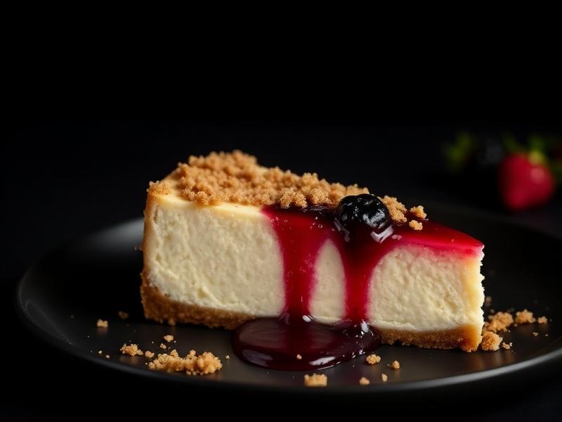 Burnt Vanilla Cheesecake